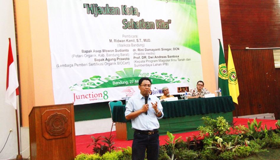 Seminar Organic Farming: Hijaukan Kota, Sehatkan Kita