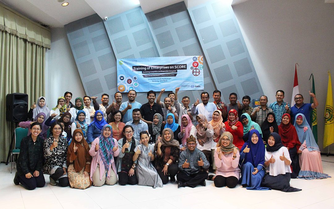 SCORE Plus UNPAR Mendorong Pelaku UMKM Lebih Berdaya Guna